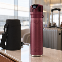 Enfriador de Insulina Portátil con Alimentación USB, Termostato Digital, Bolsa de Transporte para Viajes, Estuche para Insulina