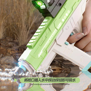 Освещение 3 функции 2 режима Электрический водяной пистолет высокого давления Скорпион ручной автоматический интеграционный водяной пистолет UZI - Product Image 3