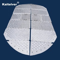 Plateau de valve de flotteur, en acier inoxydable et au carbone, 1 pièce, tour interne F1 pour transfert de masse