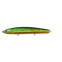 LUTAC Crayon coulant 110mm/20g VMC Treble Hook Flaming Head ABS Plastic Long Casting Lead Sinker Noise Model Hard Fishing Lure