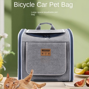 Multifunctionele draagbare kattenreistas, opvouwbare mesh-hondenrugzak voor kleine puppy's en dierenartsbezoekjes - Product Image 3