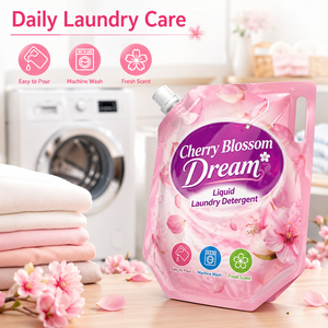 Détergent Liquide en Gros pour Linge, Écologique, Nettoyage en Profondeur, Faible Mousse, Multi-usages & Parfum Longue Durée, Personnalisable ODM/OEM 3L - Product Image 2