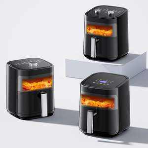 Forno Friggitrice ad Aria 4.5L, Fornello Elettrico Multifunzione, Elettrodomestico da Cucina Commerciale Conveniente, Cottura e Frittura Sana Senza Olio - Product Image 6