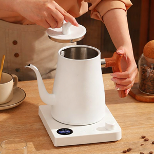 <span class=keywords><strong>Bouilloire</strong></span> électrique à <span class=keywords><strong>col</strong></span> <span class=keywords><strong>de</strong></span> <span class=keywords><strong>cygne</strong></span> long en acier inoxydable 304 <span class=keywords><strong>de</strong></span> haute qualité avec contrôle <span class=keywords><strong>de</strong></span> la température pour le bureau commercial - Product Image 4