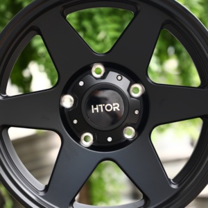 Rines HTOR de 17, 18 y 20 Pulgadas, 5x127, Forjados, Todoterreno, 5 Orificios, Negro Mate, Compatibles con Wrangler JL JK Gladiator Grand Cherokee <span class=keywords><strong>Rubicon</strong></span> - Product Image 4