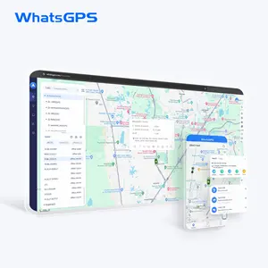 WhatsGPS 하위 계정, 함대 관리를위한 Gps 서버 플랫폼 추적 소프트웨어 생성