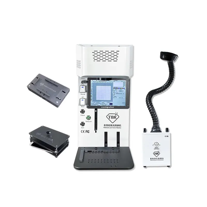 Tbk958b Neu Ankunft Handy Rückseite Abdeckung Trenn maschine Für Iphone X Riss Rückseite Abdeckung Entfernen Reparatur maschine Lcd Splitter