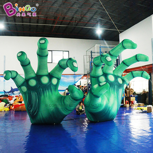Monstruo Verde Animatrónico Inflable para Halloween Decoración Gigante para Exteriores Cazafantasmas Inflable de Halloween - Product Image 5