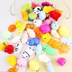 ของเล่นบีบสุดน่ารัก สัตว์โมจิพลาสติก ของเล่นบีบเล่นขนาดเล็ก ของชำร่วยงานปาร์ตี้ สำหรับเด็กทุกเพศ ช่วยคลายเครียด ลดความวิตกกังวล - Product Image 4