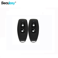 Sistem Pengunci Nirkabel Secukey 433MHz untuk Rumah/Kantor dengan Dua Kontrol Transmitter dan Catu Daya Baterai