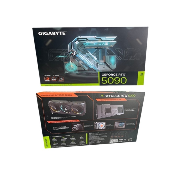 Brand-new 50-series ATI Graphics Cards Fan Cooling Including 5090 Modelesports Gaming AI-powered Design; Digital PC