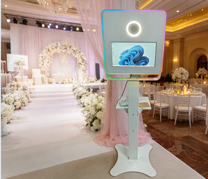 Cabina de Fotos con Espejo, Cabina de Fotos para Bodas, Accesorios para Selfies, Maletín de Transporte, Cabina de Fotos con Espejo - Product Image 1