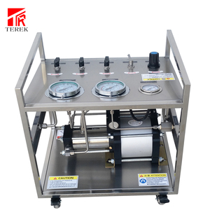 Pompe de surpression pneumatique TEREK 200 bars pour azote, oxygène, hélium et hydrogène - Product Image 1