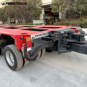 Panda Trailer Stahl-Schwerlastanhänger vom Typ Nicolas mit Hydrauliksystem, Modularer Sattelauflieger >225T Kapazität, Mehrachsiger Übergrößen-Frachtanhänger - Product Image 3
