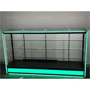 Smoke Shop <span class=keywords><strong>Show</strong></span> Case Gabinete de lujo Estante de exhibición de licor Gabinete de exhibición Led con cerradura para productos - Product Image 1