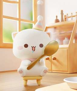 กล่องสุ่มตัวละครอนิเมะแมวพีชขายดี พร้อมพีชแสนน่ารักและกล่องสุ่มน่ารัก-วัสดุ PVC สำหรับเด็กผู้หญิง - Product Image 6