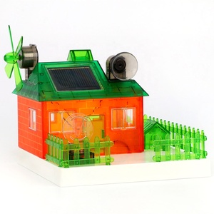 Diy Wetenschap Stem Zonne-energie Speelgoed Zonne-energie Energie Concept Huis Set - Product Image 5