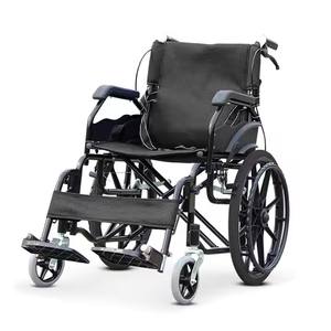 Grand fauteuil roulant à propulsion manuelle pour la réadaptation à domicile des blessés malades et handicapés pour une utilisation à l'hôpital - Product Image 4