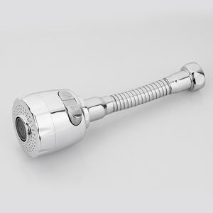 מאריך ברז אוניברסלי למטבח, סיבוב 360 מעלות, לשימוש ביתי ° מתאם C דו-מהירותי לברז מאוורר ראש מקלחת בלחץ נגד התזות - Product Image 2