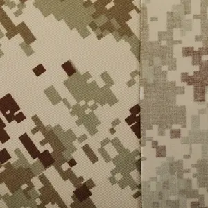 Manufacturer hot selling poly cotton 120*60 235gsm desert digital camouflage yarn thick Twill wear-resistant fabric for uniform