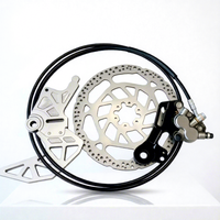 Kit de rétrofit de frein arrière Surron Ultra Bee LBX Talaria XXX X3 MX4, double piston, aluminium CNC, haute performance, moto électrique tout-terrain