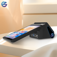 Dispositivo POS Z108 con Android 14, Pantalla Táctil de 8 Pulgadas, Pantalla Dual, Lector NFC, Código QR, Escáner de Código de Barras 1D/2D, Impresora, Terminal POS