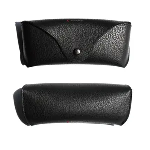 Wholesale Sunglasses Spectacle Cases Soft PU Leather Case for Sunglasses Glasses Bag