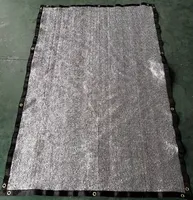 Filet d'ombrage en PEHD stabilisé aux UV, taux d'ombrage de 30 à 95 %, pour serre et jardin toutes saisons, et ombrage en feuille d'aluminium