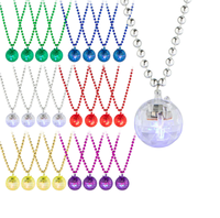 Usine LED Disco Ball Colliers Light-Up Party Favors pour enfants et adultes pour Noël Pâques Nouvel An Fêtes d'anniversaire
