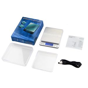 डिजिटल रसोई के पैमाने पर शेष 3 किलो/0.1 ग्राम मल्टीफंक्शन फूड स्केल का वजन इलेक्ट्रॉनिक स्केल - Product Image 5