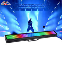 Profesyonel 665 RGB LED Strobe Sahne Işığı DMX512 Piksel Haritalama Yüksek CRI Ra90 Sahne Efekti Aydınlatması Disko DJ Kulübü için