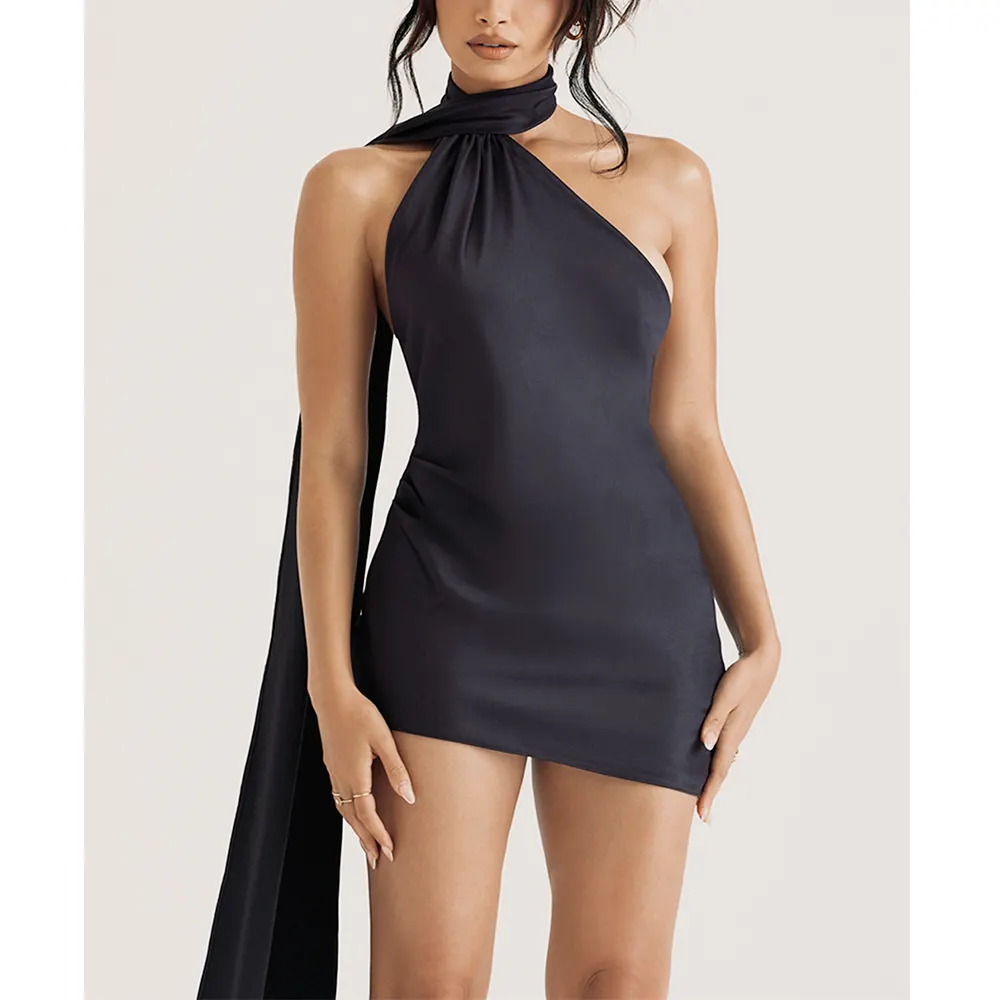 Sexy Sleeveless Backless Bodycon Mini Party Dresses For Women