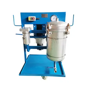 Professional supplier factory use movable hydraulic oil purifier machine