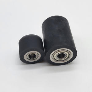 Rueda de rodillo de poliuretano POM Nylon PU Rodillo de rodamiento recubierto de goma plástica - Product Image 4