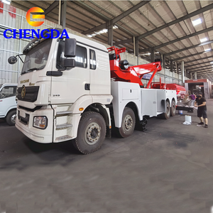 Prix usine Bonne condition Shacman utilisé chargement lourd 371 HP 12 roues Chassis20 tonnes <span class=keywords><strong>dépanneuse</strong></span> camions de remorquage à vendre - Product Image 2