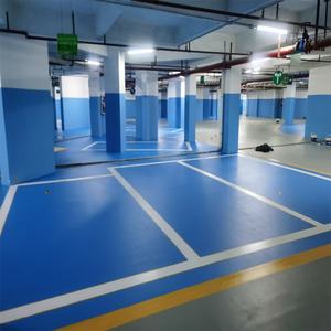 Peinture de sol à base d'eau minérale inorganique ignifuge écologique pour ateliers et plantes goût <span class=keywords><strong>net</strong></span> couverture ouverte brosse peinture au ciment - Product Image 2