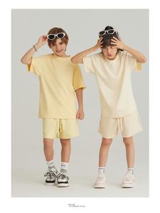 T-shirt pour enfants 100 % coton personnalisé – Vente en gros usine – Tissu épais de qualité supérieure – Coupe confortable – Design sur mesure pour enfants - Product Image 6