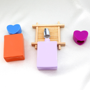 30ml Colored Heart-shaped Glass Perfume Spray Empty <b>Bottle</b> Travel Spray Atomizer Cosmetics Spray <b>Bottle</b> Can Be Refilled - Product Image 6