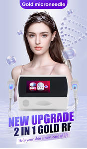 Meilleur <span class=keywords><strong>prix</strong></span> pour la machine à micro-aiguilles RF en or pour le lifting du visage et du corps, le raffermissement, l'élimination des rides et des cicatrices d'acné - Product Image 2