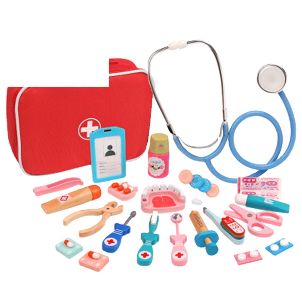 Лидер продаж на Amazon, детские врачи, игрушечный набор, наборы для детских коробок, упаковка в виде товара, пластиковый цветной пакет, оригинальный материал