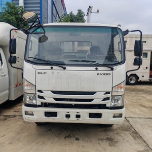 Camion à ordures Isuzu avec benne arrière, camion à ordures de 8 mètres cubes, camion à ordures compacteur - Product Image 3