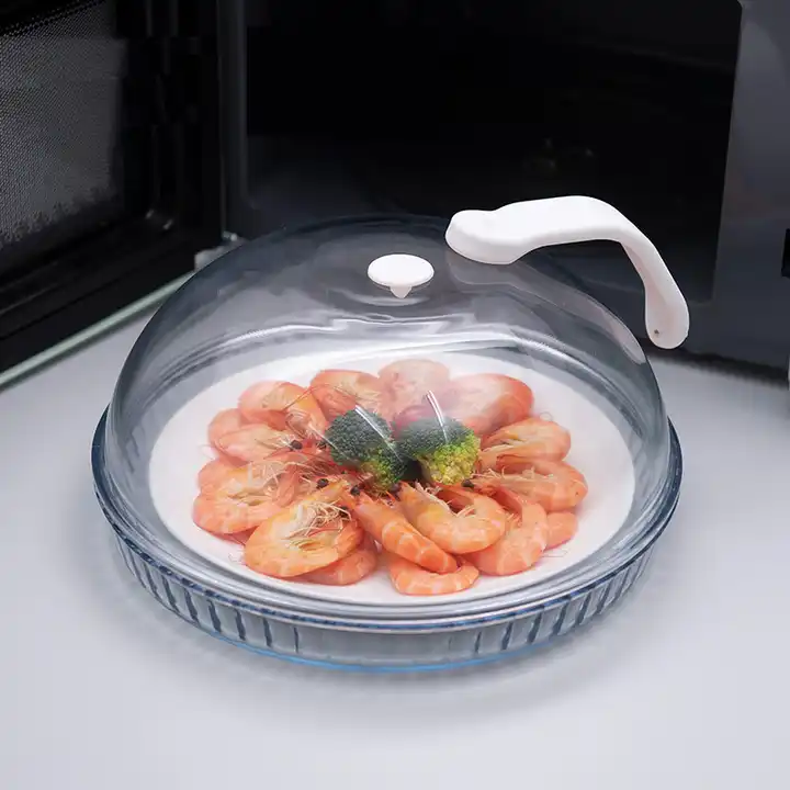  Glass Microwave Cover for Food Large Microwave Food