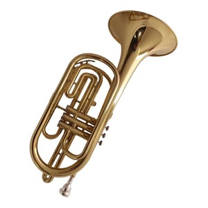 工厂批发Hameleon B平低音行进长号初级黄铜制成，用于乐队娱乐表演 - Product Image 4