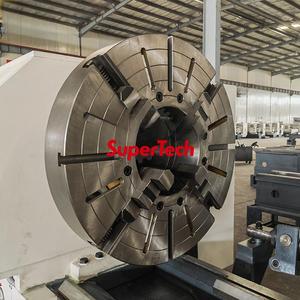 <span class=keywords><strong>Supertech</strong></span> Độ chính xác cao ống Chủ Đề Máy tiện q1327, 130-270 mét gia công, Heavy Duty kim loại máy quay - Product Image 3