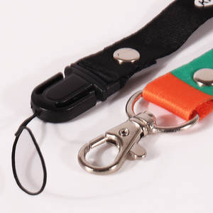 Cordón de teléfono separable serigrafía negra accesorios para teléfonos móviles cordones de teléfono con logotipo personalizado - Product Image 2