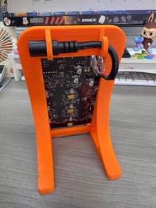 New NerdQaxe++ 4.8T 75W Ball Bearing Plastic Heatsink Radiator Air <b>Fan</b> Cooler 120mm 17dB(A) <b>Computer</b> Server Orange Black DC - Product Image 3