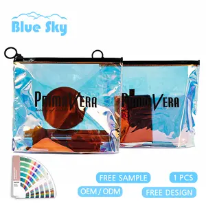 Ücretsiz örnek özel Compostable beyaz mat buzlu Zip mühür kilitli plastik ambalaj çanta giyim için