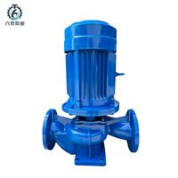 Pompa Air Sentrifugal Vertikal Inline Penguat Listrik Pipa Kustom Big Flow