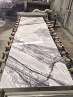 Dalles et carreaux en marbre Milas Lilac, et nouvelle dalle de marbre SL-S-0016, carreaux de sol modernes York White, grandes dalles blanches polies