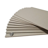 Carton gris en gros 1MM 2MM 3MM Feuilles de carton gris A3 A4 A5 4K 8K